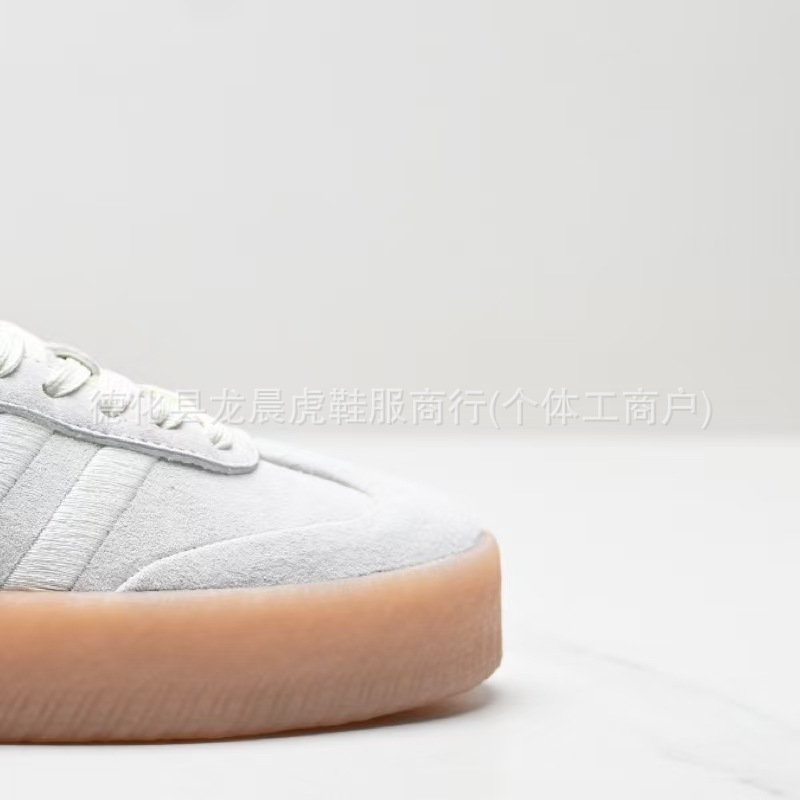 德训鞋女鞋莆田samba纯原百搭校园红蓝银色增高厚底休闲男小白鞋详情6