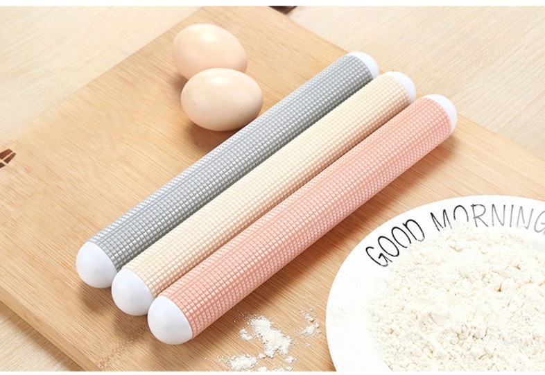 Household rolling pin baking tools, non-stick hand-rolled dough dumpling wrapper tools, floating-point bread venting stick, rolling pin pic 10