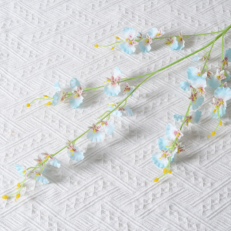 仿真跳舞兰黄色文心兰家居装饰5叉跳舞兰 北欧花艺摆件花束跳舞兰详情6