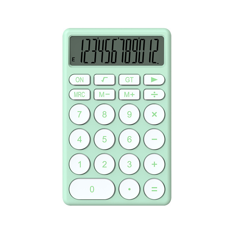 Macaron high appearance level large screen student cute portable desktop calculator factory direct sales and wholesale pic 15