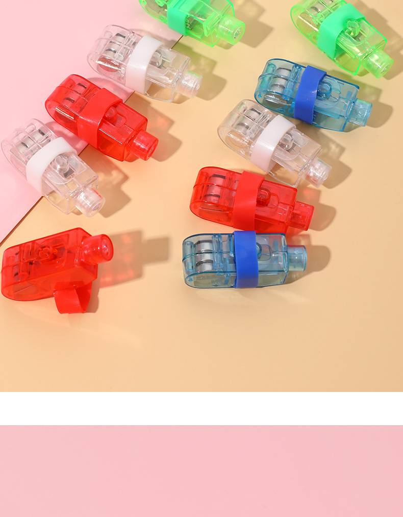 Factory direct supply of LED light-emitting finger lights, toys, nightclubs, concert cheering, dazzling laser flashing, street stall supplies pic 9