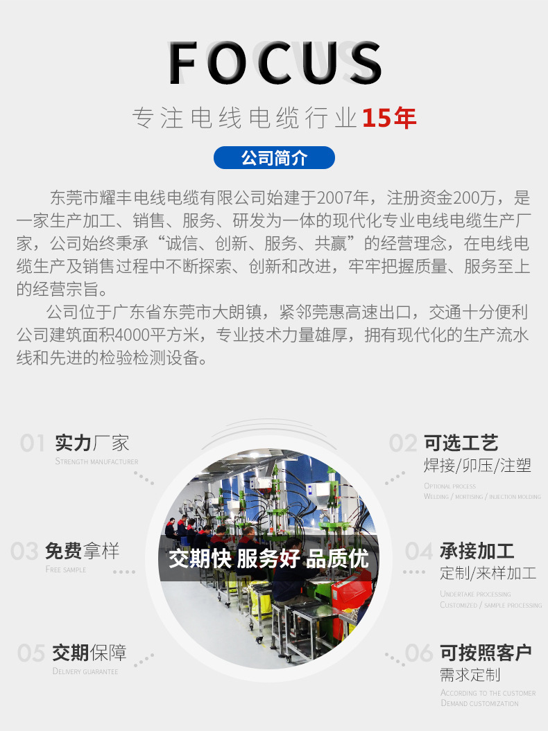 工厂直供UL20549电线加工高柔数据传输电源汽车电子电线工业电缆详情20