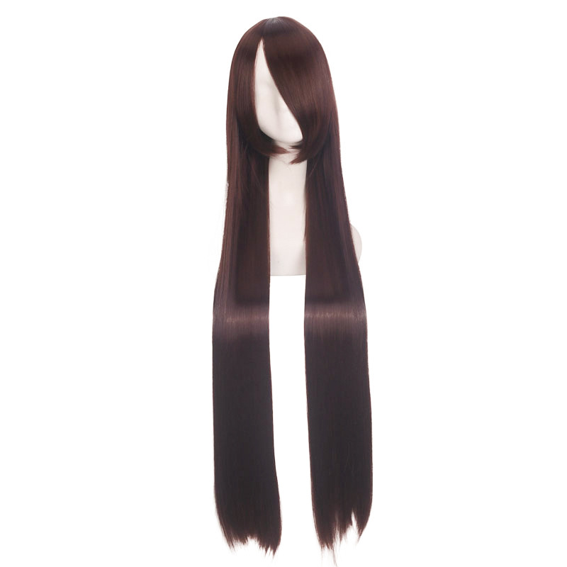 Anime wigs, European and American 100CM wigs, cosplay all-purpose long straight hair for women, multi-color long straight hair manufacturer wholesale pic 22