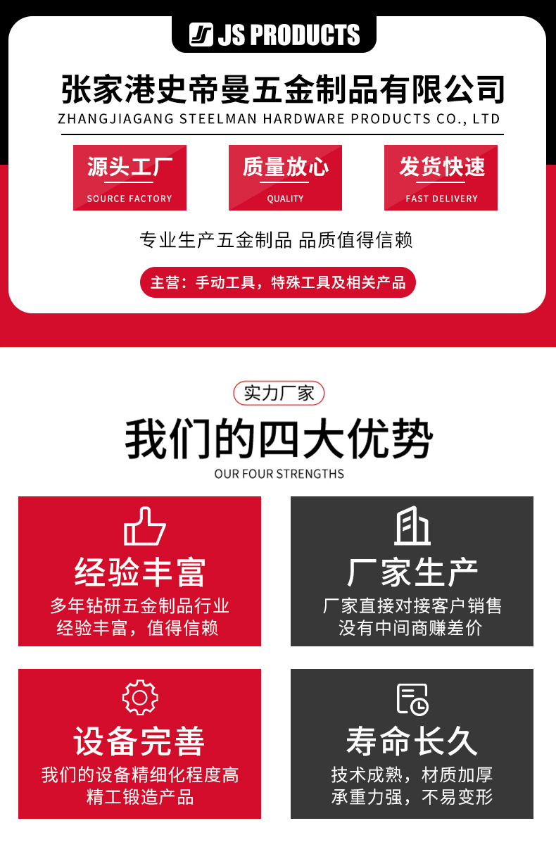 跨境欧式钳尖嘴钳维修必备工具老虎钳耐用防滑持久不易变形钢丝钳详情1