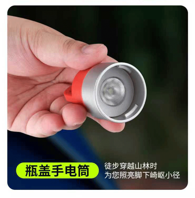 Outdoor mini bottle cap camping light, RGB colorful atmosphere light, rechargeable and hanging campsite tent new night light pic 13