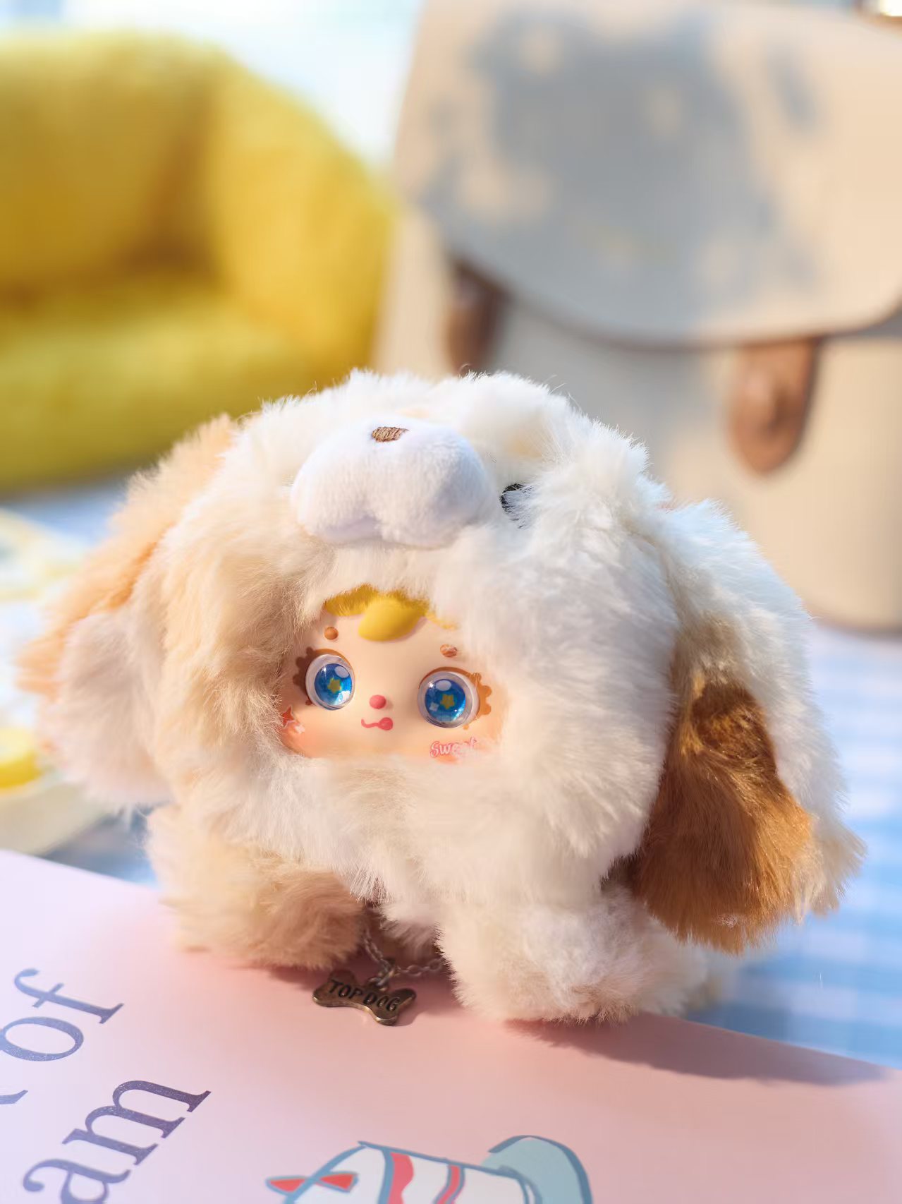 Three Little Hairs (Samuel), Little Dog Guai Guai (with code), plush blind box wholesale, whole bunch, whole case live streaming room pic 9