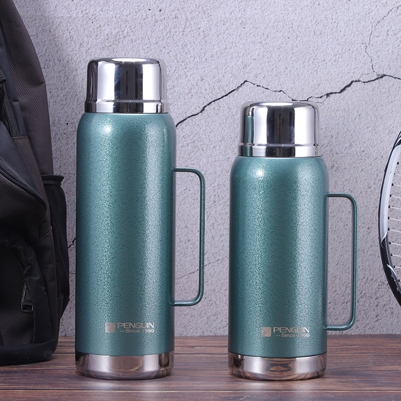 厂家直供真空不锈钢户外运动露营保温杯带手柄隔热真空壶批发详情3