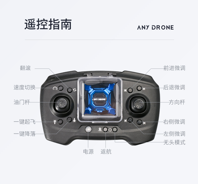 Mini folding drone, remote control aircraft, aerial photography quadcopter, toy for primary school students, small, durable and drop-resistant children pic 16