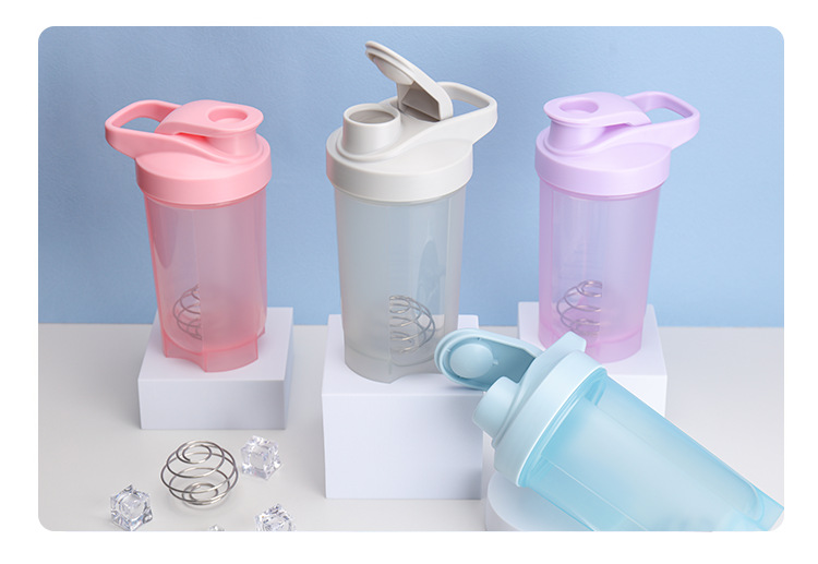 Shaker cup, stirring cup, sports water cup, portable protein powder milkshake, fitness water bottle, 500ML coffee cup in stock pic 16
