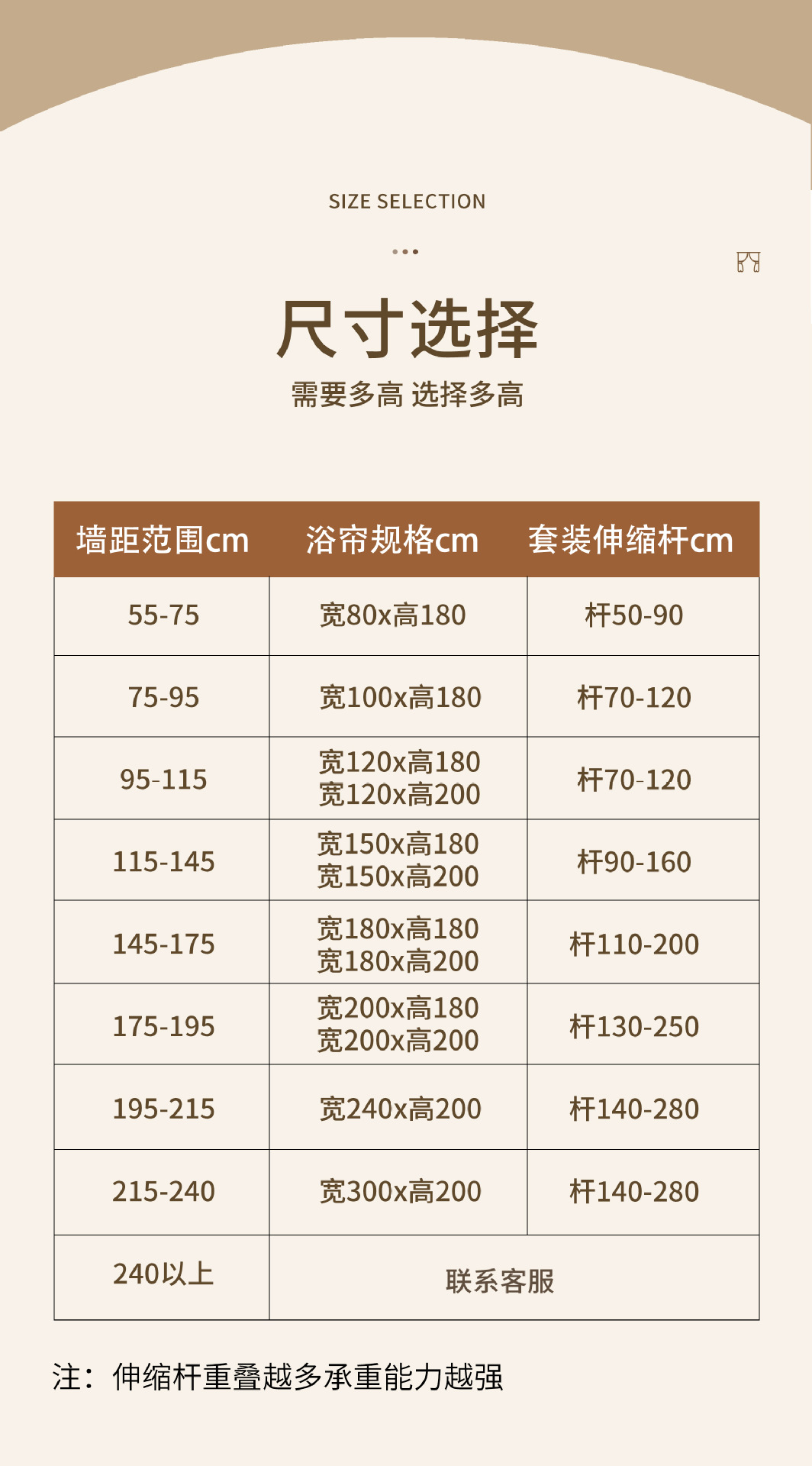 高档厚款卫生间浴帘布双面防水加厚窗帘隔断帘纯色免打孔防霉浴帘详情13