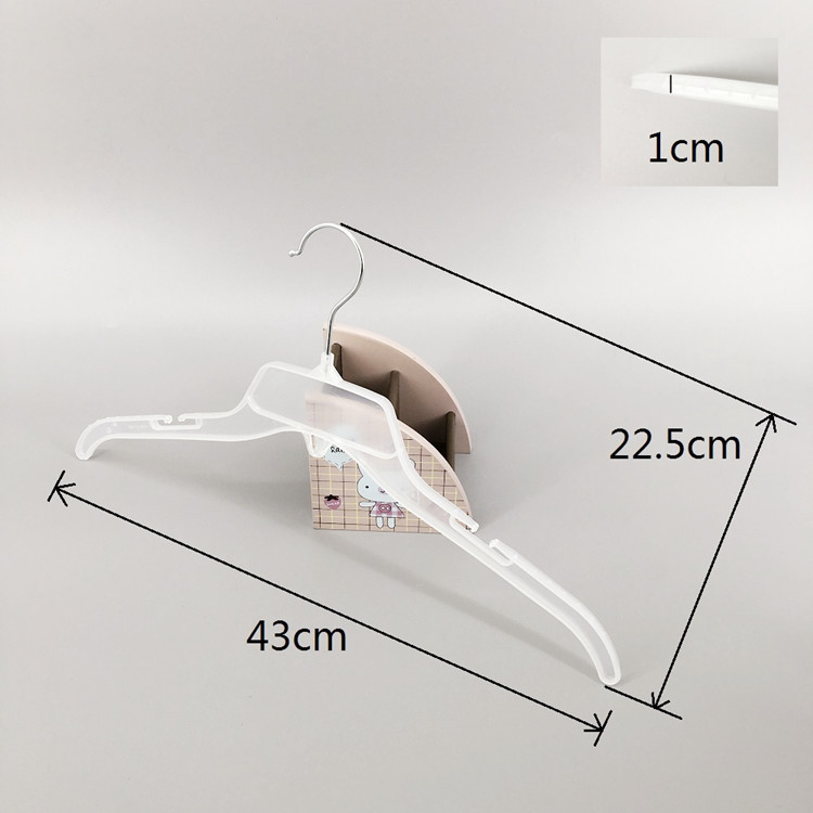 【旭峰】男士洗衣店衣架一次性新塑料衣挂搭配服装送衣架厂家直销详情8