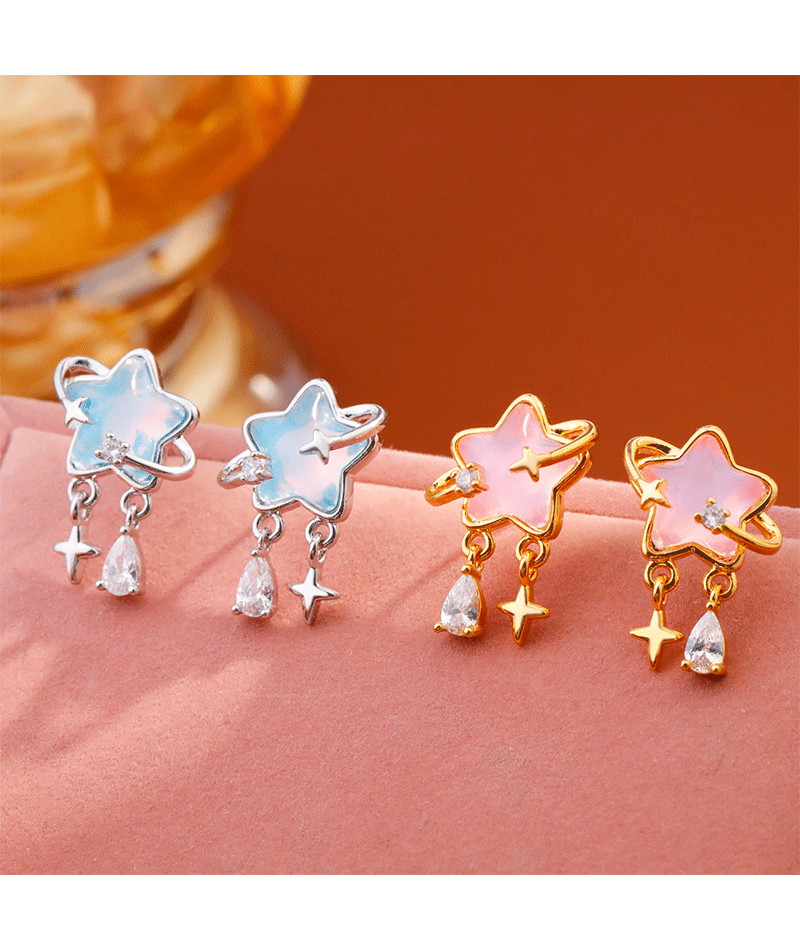 Hyacinth разработал оригинальный дизайн маленьких людей для сладких, милых звёздных сережек 2025 года, молодых роскошных аксессуаров для ушей pic 7