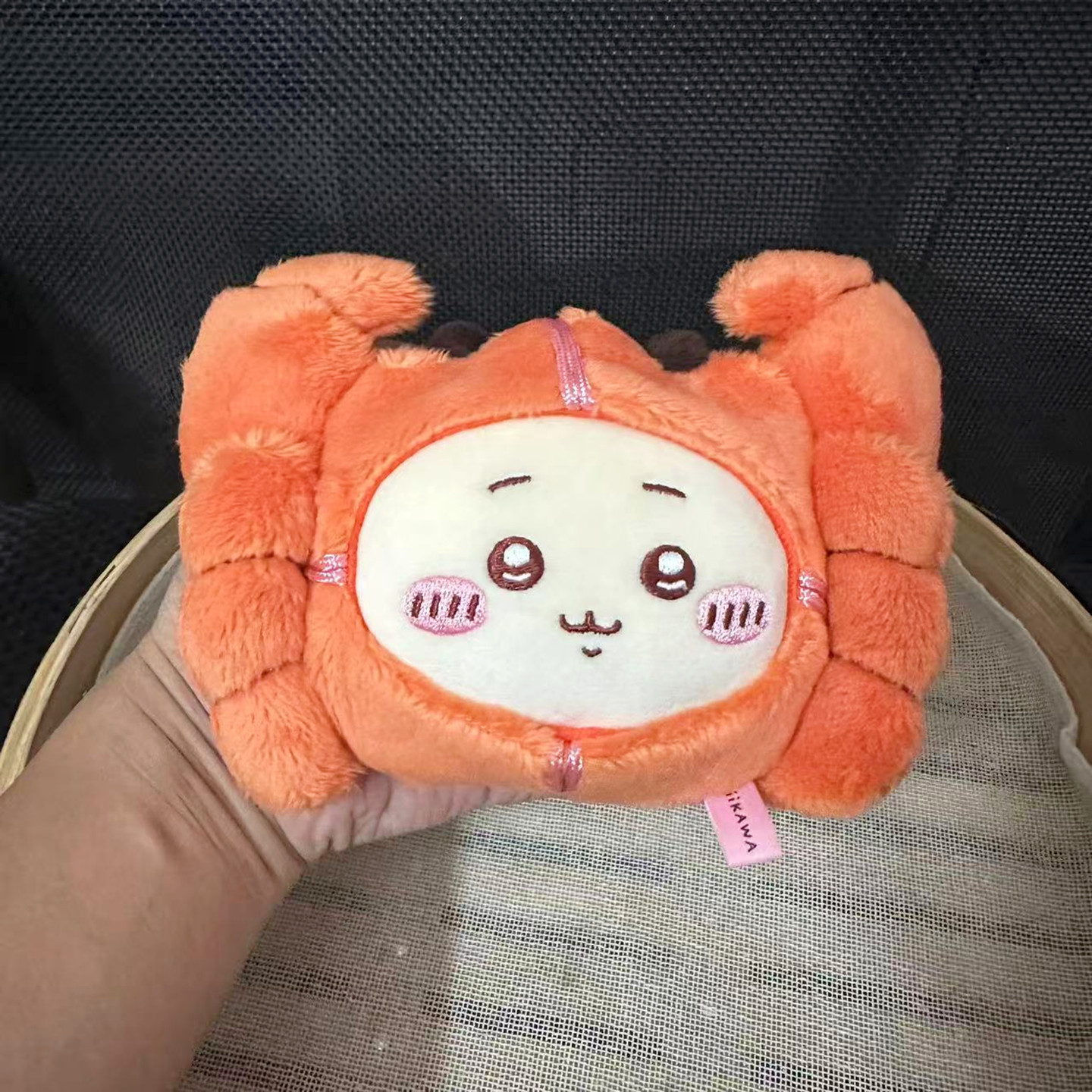 Chiikawa吉伊卡哇上海限定大闸蟹乌萨奇小八毛绒公仔挂件娃娃抱枕毛绒玩具详情4