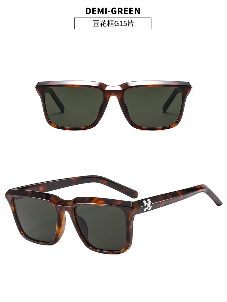 ins慵懒风格遮阳防晒太阳眼镜男 墨镜女高级感glasses太阳镜批发详情15