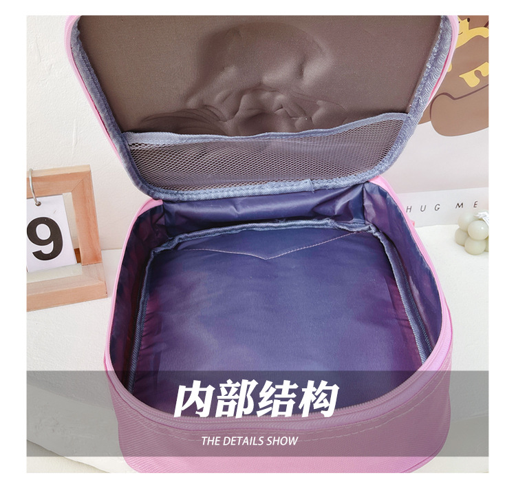 新款卡通公主书包幼儿园宝宝3D立体硬壳双肩包轻便儿童可爱小背包详情12