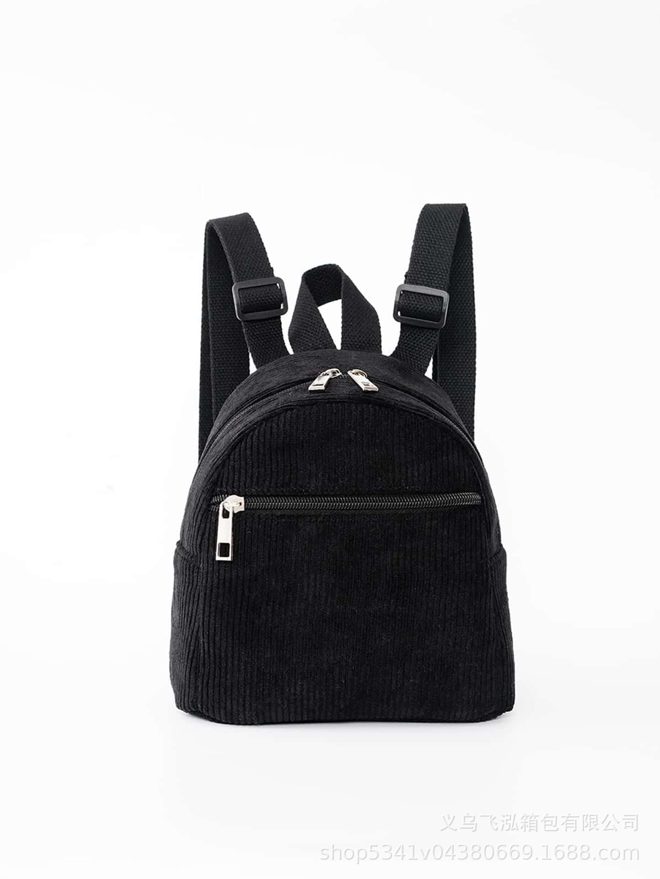 跨境热卖迷你净色多色儿童背包时尚灯芯绒小背包双肩包详情5