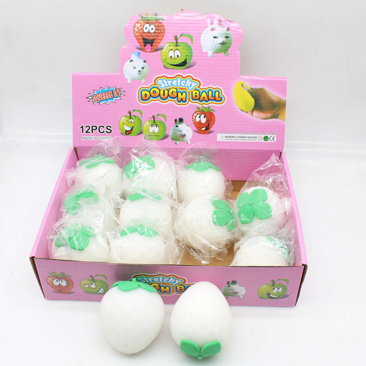 跨境热卖变色草莓减压玩具温变草莓解压捏捏乐TPR玩具地摊货源详情2