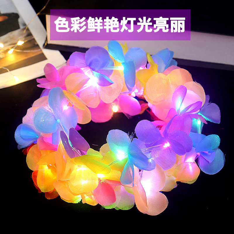 发光花环软管十灯手持星星灯跨年礼物花瓶装饰发光灯带夜光节日氛围详情4