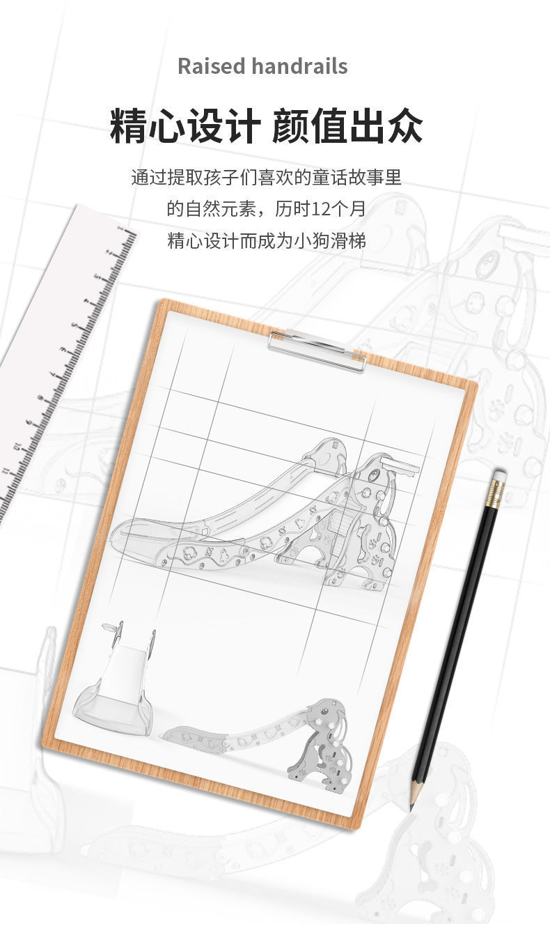 家用小型宝宝滑梯折叠多功能小孩玩具家庭游乐场滑滑梯儿童室内详情7