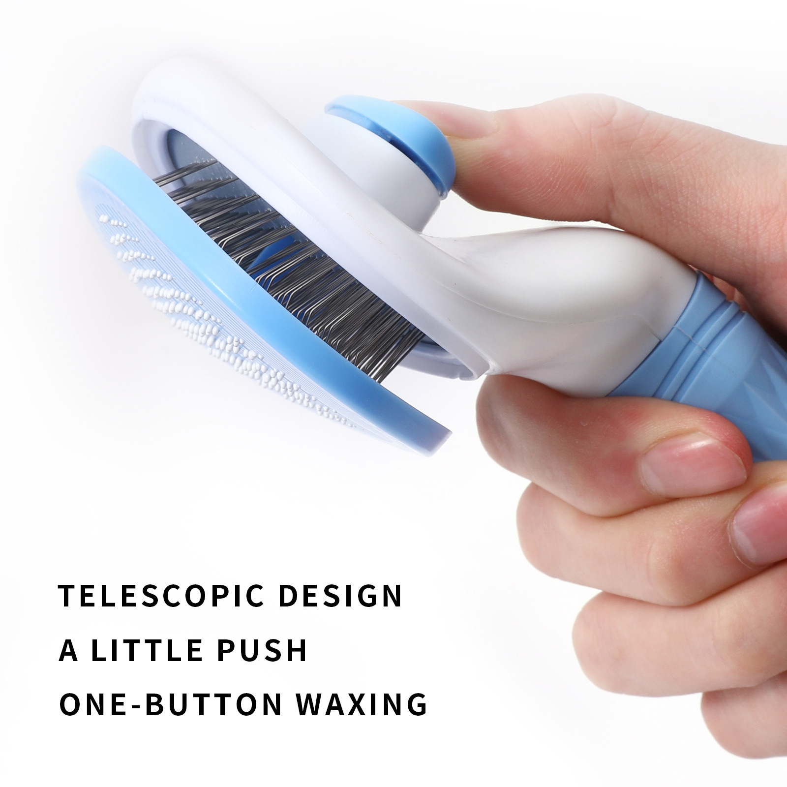 New cross-border one-click depilation pet comb, styled depilation cat comb, automatic hair removal beauty dog comb, brush pic 22