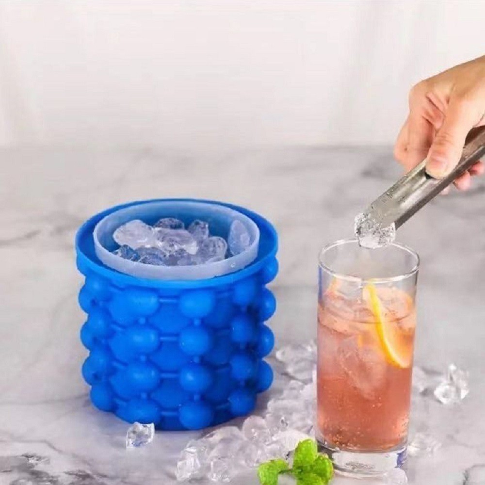 Cross-border bestsellers: ice cube bucket, silicone ice cube bucket, ice-making cup, silicone ice cube maker, large round silicone ice wine pic 6
