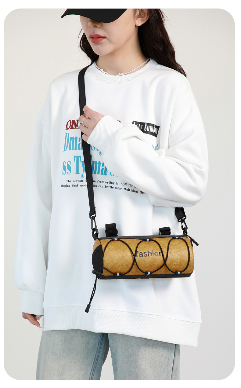 山地自行车圆筒车把包横梁挂包多功能代驾车公路折叠车骑行收纳包详情16