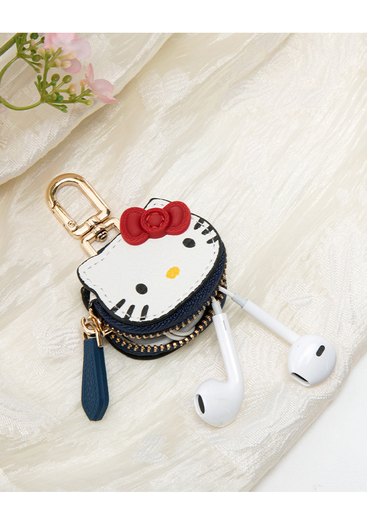 En stock lindo dibujos animados KT gato colgante alto nivel de apariencia hello kitty bolsa colgante llavero chica mejor amiga regalo pic 13