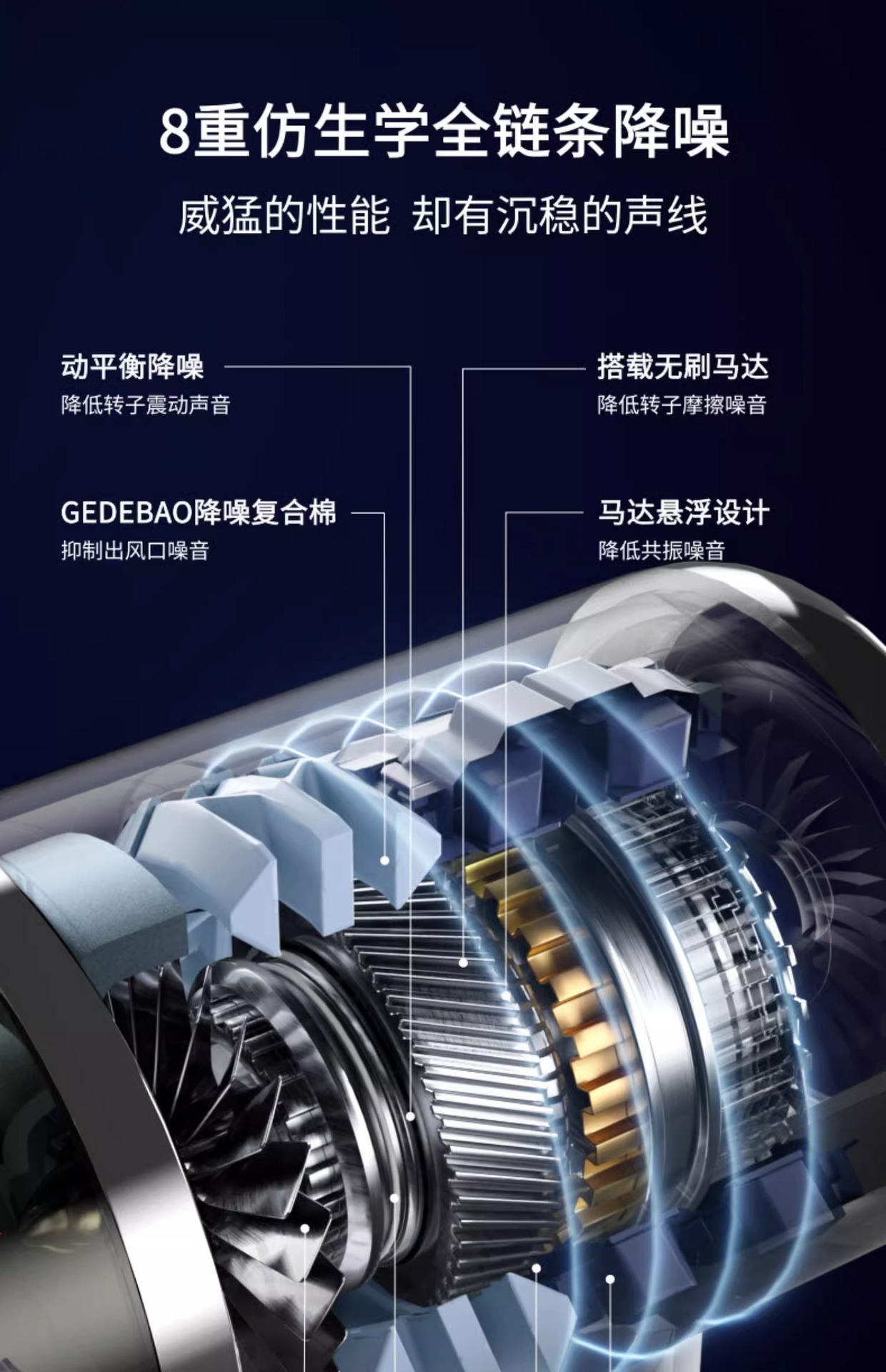 15kpa car vacuum cleaner, mini with strong suction power, brushless handheld, small, dual-purpose for blowing and suction, wireless cross-border grout sealing pic 20