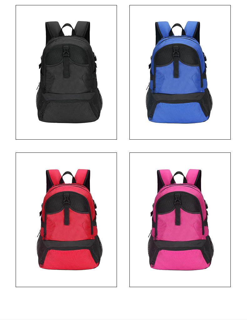 篮球包运动背包可装球鞋学生双肩背包训练包男女运动员防水足球包详情8