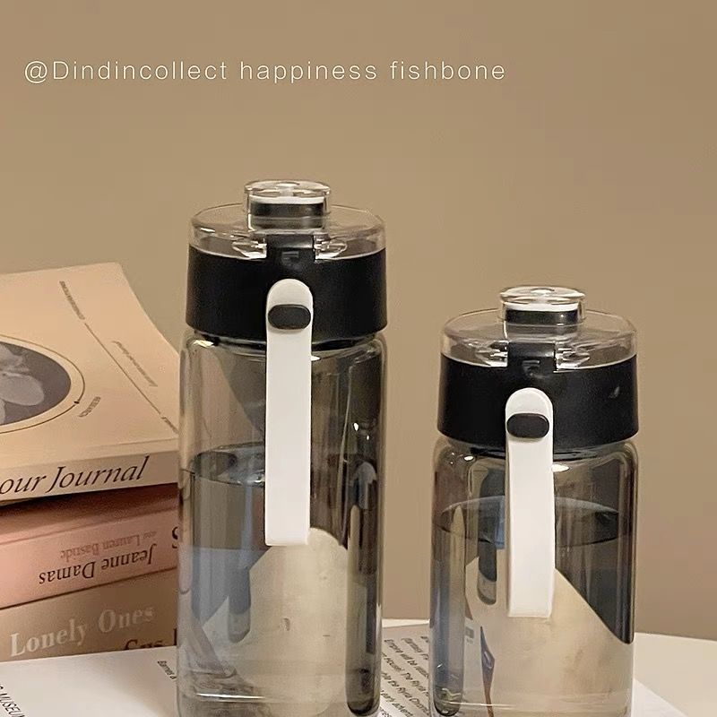 Muji pc water cup outdoor sports portable and easy-to-use cup, high appearance level, simple and durable plastic cup with tea strainer, direct drinking cup pic 4