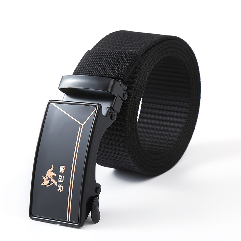 战术仿尼龙腰带仿尼龙翻版牛仔扣自动扣头尼龙腰带厂家直销详情3