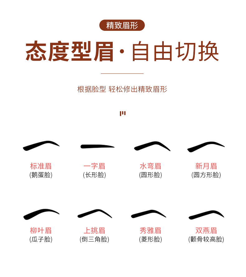 拉美拉3支装折叠型修眉刀美妆工具纹眉刀片女士刮眉刀合集A0369详情11