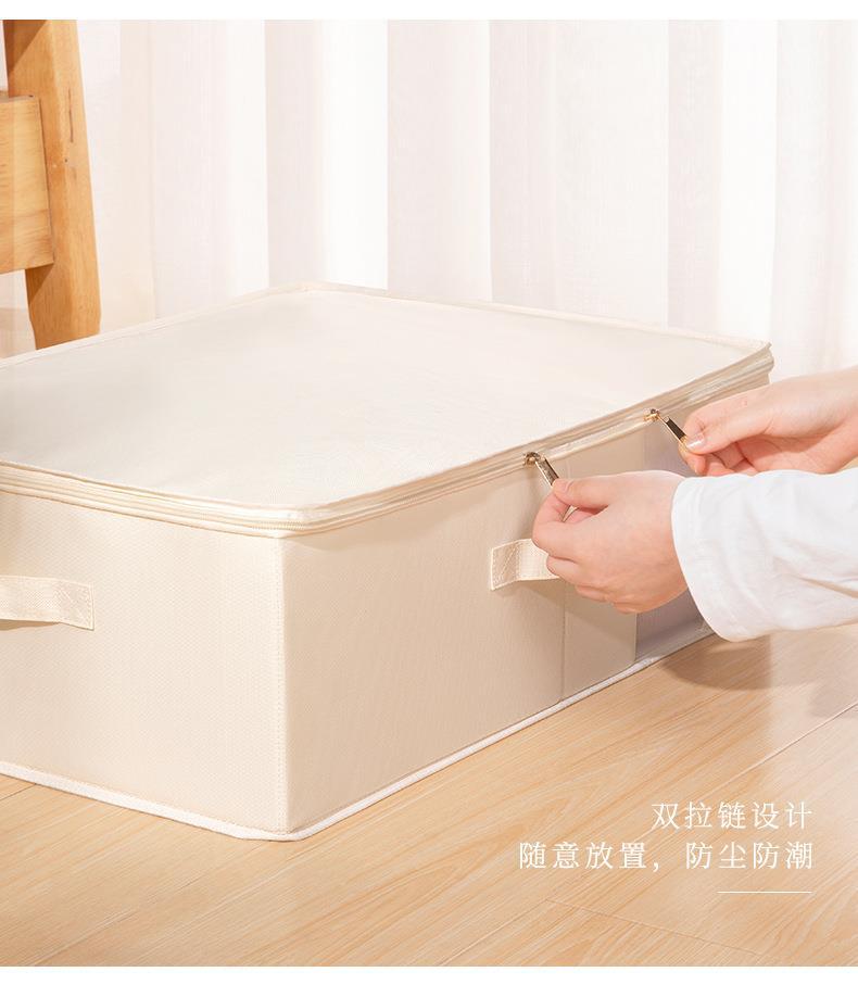 床底收纳箱 布艺储物衣柜摆放整理箱 可折叠衣物收纳盒百纳箱批发详情8