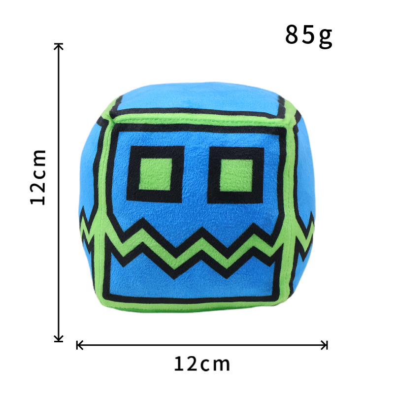 New cross-border geometry dash plush geometry Dash game plush toy doll pillow pic 19