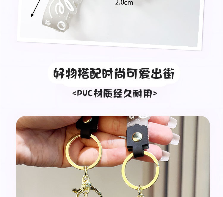 亚克力入油流沙爆闪宇航员太空人钥匙扣精致液体流沙挂件货源详情5