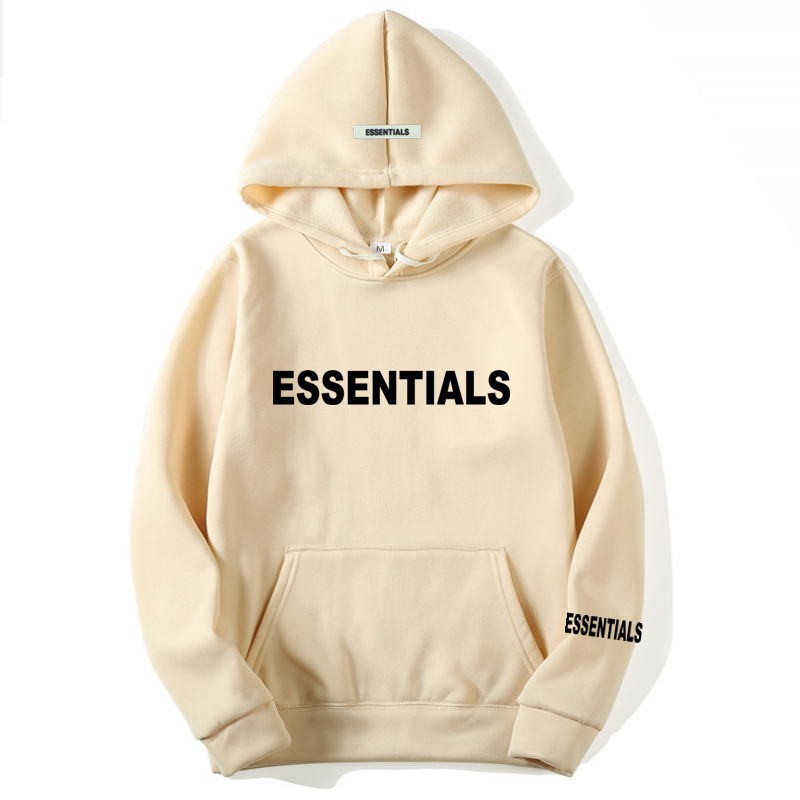 跨境essential复线潮牌新品情侣连帽卫衣情侣运动卫衣一件代发详情17