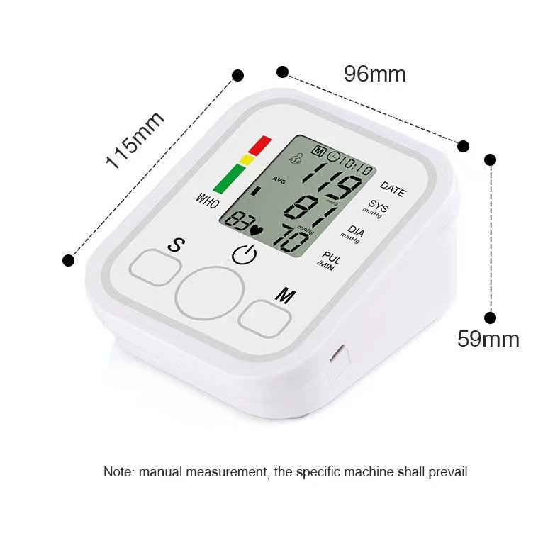 Cross-border electronic blood pressure monitor, Spanish, English and French blood pressure meter, home blood pressure measuring instrument, Russian blood pressure measuring instrument pic 3