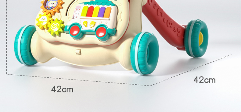 Best-selling baby walking stroller toy, anti-rollover multi-functional walking aid, children's sliding toy pic 19