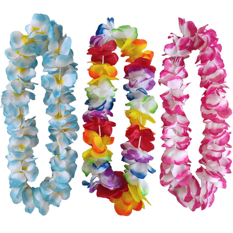 夏威夷大四角元枚花环生日派对装饰品跨境货源源头厂家现货供应详情4