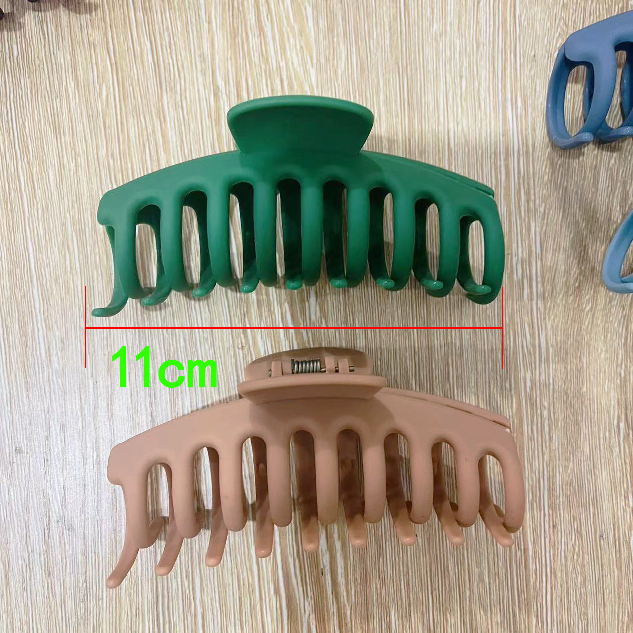 【 Zone 1-5 】 No. 194 / Matte keel gripper 12/ Pack 1200/ box Korean ins Large Gripper Elegant Style Hair Clip Simple Hair clip Hair clip Women Semi-tied Hair matte Gripper wholesale pic 1