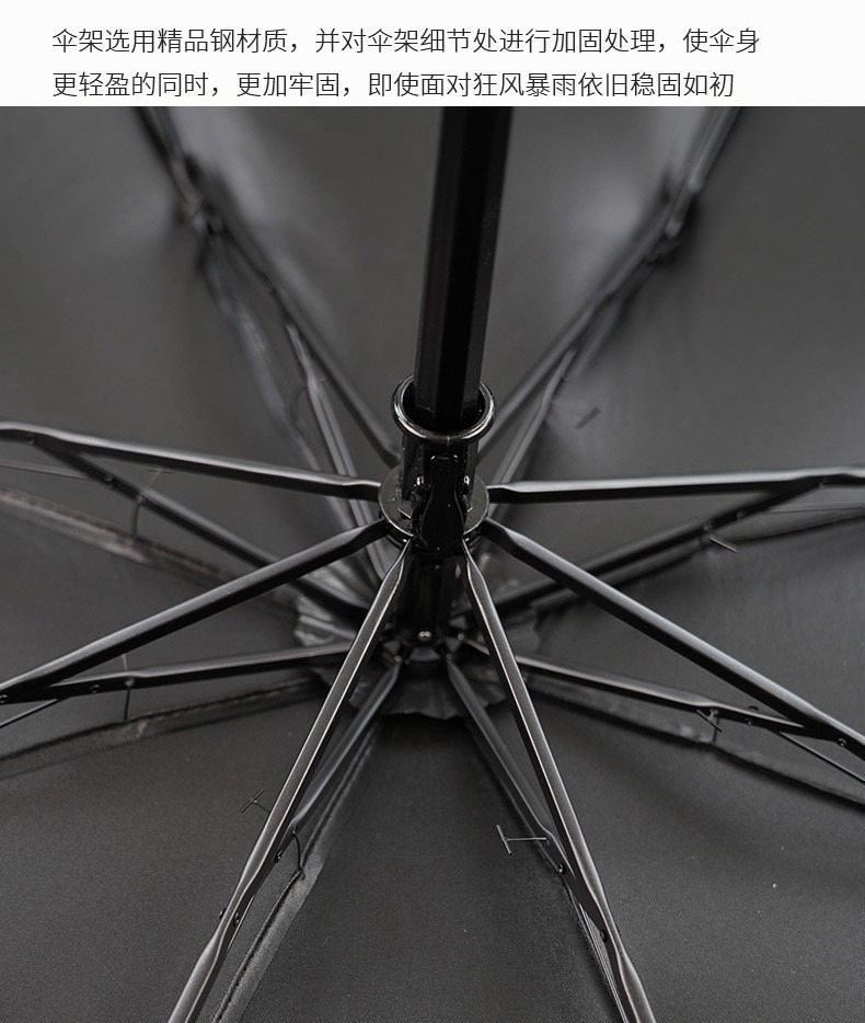 Three-fold umbrellas bloom when exposed to water, suitable for both sunny and rainy weather. Wholesale of folding umbrellas for women, providing shade, sun protection and UV protection pic 13