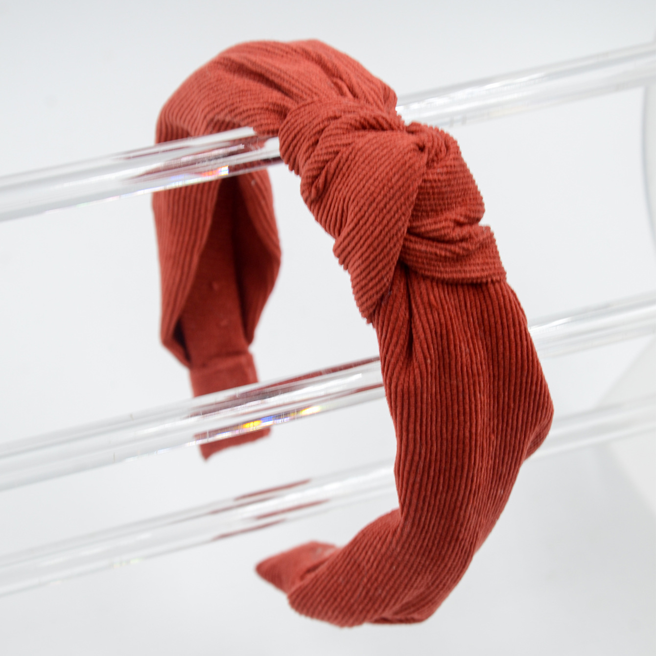 Qiwei Accessories Exclusive European and American cross-border Amazon simple and fashionable adult hair accessories, cross-knotted fabric compression hair bands, hair accessories, headwear for women pic 14