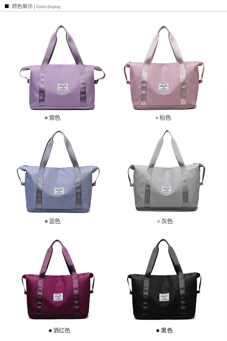 大容量衣物收纳袋便携手提可拓展旅行袋双层超大防水待产包妈咪包详情20