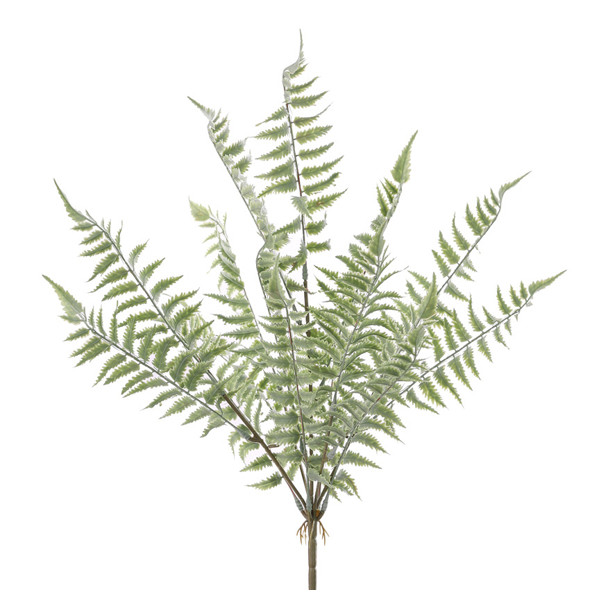 Green tropical rainforest simulated kidney fern fern wall landscape design, soft rubber Persian leaf flower bouquets, multiple decorative items, simulated plants for home decoration pic 9