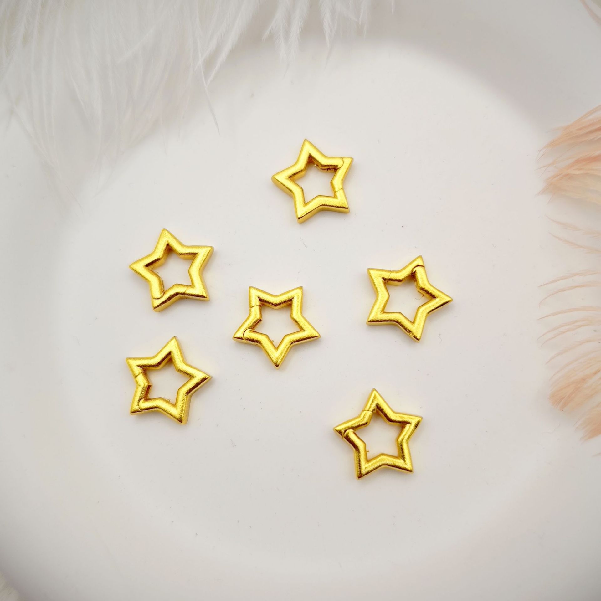 保色古法金饰品扣异型扣diy手链项链扣连接扣详情18