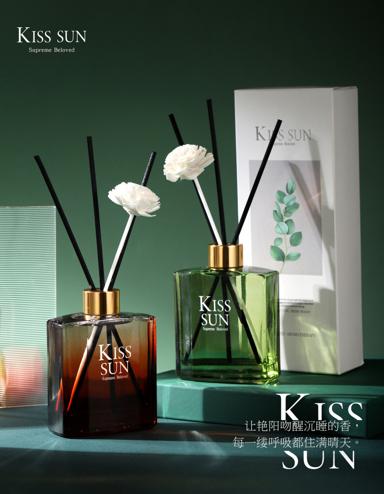 KISSSUN栀子花香薰持久扩香无火香水除臭清新剂家用香氛香薰机酒店专用自然淡雅详情3