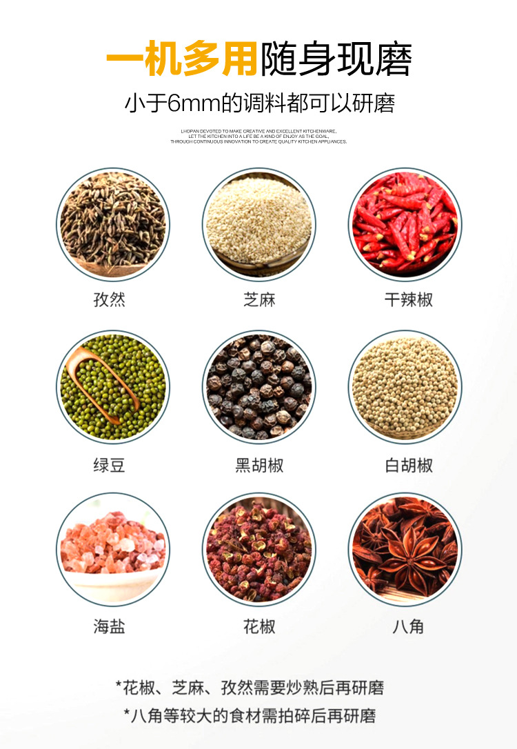 高级感跨境现货咖啡磨豆机手摇研磨机不锈钢研磨器手磨咖啡机一人详情23