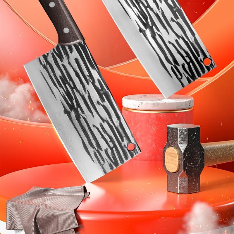 厂家直销斩骨刀砍骨刀锋利切肉切菜砍切刀具手工锻打厨房家用菜刀详情6