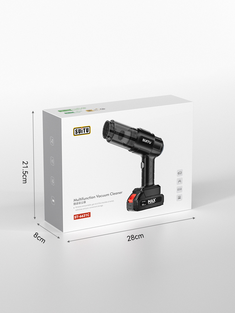 Cross-border car wireless handheld vacuum cleaner, mini household, super powerful suction, car products, portable small suction pic 17