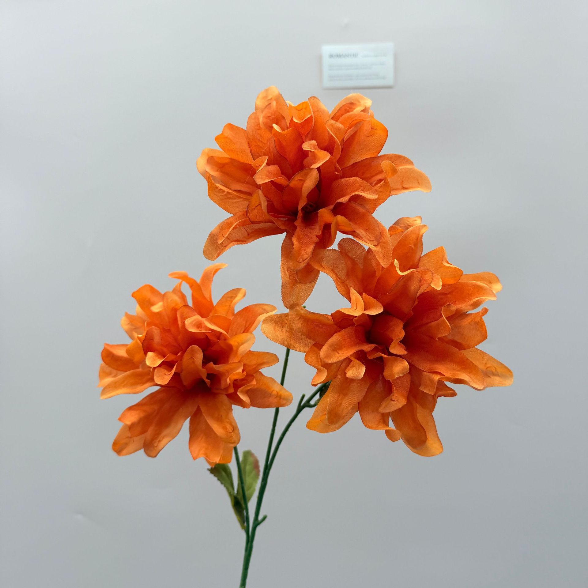 3头紫兰花婚庆仿真花婚礼堂布置装修路引花地排花仿真花场景布置详情7